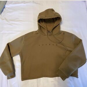 Lounge Apparel Cropped Hoodie